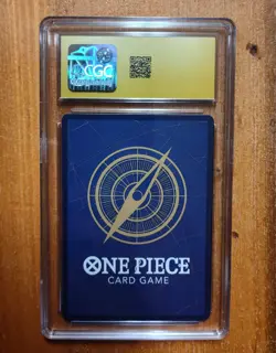 One Piece 2024 JPN Monkey D. Luffy One Piece Day '24 OP07-109 SR CGC 10 Pristine - Image 2