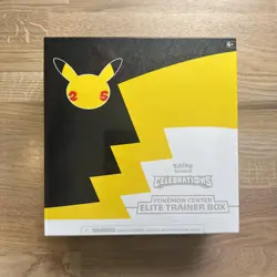 Pokemon TCG 25th Celebrations Pokemon Center Elite Trainer Box (ETB)-New Sealed 820650809866 - Image 1