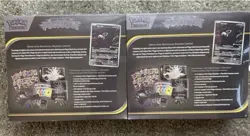 Lot Of 2 Pokemon Pitch Black Pokemon Center Elite Trainer Box ETB - Image 2
