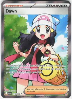 Dawn 118/094 Ultra Rare Phantasmal Flames Pokemon Holo Near Mint - Image 1