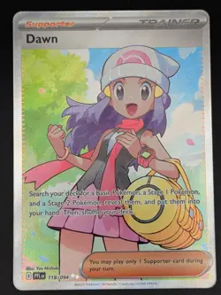 Dawn 118/094 Near Mint Phantasmal Flames Ultra Rare Pokemon - Image 1