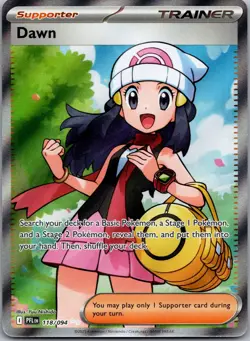 Dawn 118/094 Ultra Rare Phantasmal Flames Pokemon Near Mint - Image 1