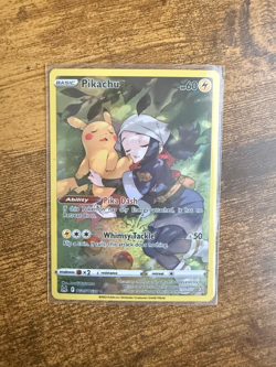Pokemon TCG Pikachu TG05/TG30 Lost Origin Trainer Gallery Card NM - Image 1