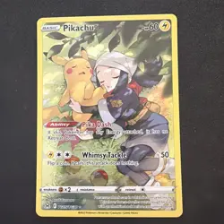 Pokemon Pikachu TG05/TG30 Swsh11: Lost Origin Trainer Gallery Holo - Image 1