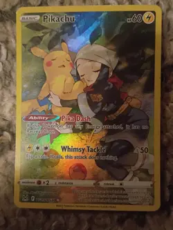 Pikachu TG05/TG30 Holo Lost Origin Trainer Gallery Pokemon Holo NM - Image 1