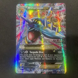M Sharpedo EX XY200 XY Holo 2017 Pokemon - Image 2