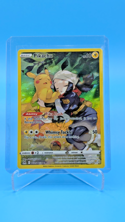 Pokemon Lost Origin - Pikachu Trainer Gallery Ultra Rare #TG05/TG30 - Image 1