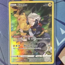 Pokemon Pikachu TG05/TG30 Lost Origin Trainer Gallery Holo Near Mint - Image 1