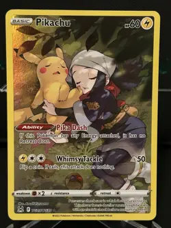 Pokemon TCG Pikachu Lost Origin Trainer Gallery Tg05/Tg30 NM/M - Image 1