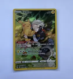 Pokemon TCG Pikachu TG05/TG30 Lost Origin Trainer Gallery Full Art Holo UR - Image 1