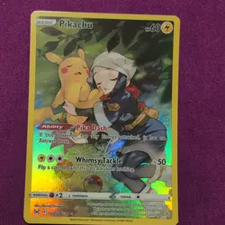 Pokemon TCG Pikachu Lost Origin Trainer Gallery Tg05/Tg30 Holo Ultra Rare - Image 1