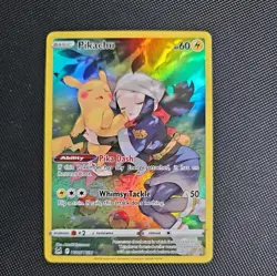 Pokemon TCG Pikachu Lost Origin Trainer Gallery Tg05/Tg30 Holo Ultra Rare - Image 1