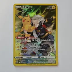 Pokemon Pikachu TCG Trainer Gallery TG05/TG30 Lost Origin Sword Shield - Image 1