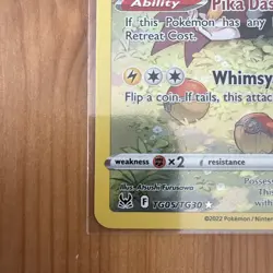 Pokemon Pikachu TCG Lost Origin Trainer Gallery TG05/TG30 NM - Image 5