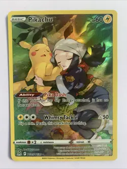 Pokemon Pikachu TCG Lost Origin Trainer Gallery TG05/TG30 - Image 1