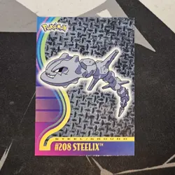 Steelix 208 Topps Johto Series 1 LP Pokemon Card - Image 1