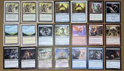 MTG Magic the Gathering Rare Mythic Vintage Cards Lot Rorix Rat Colony Meekstone - Image 1