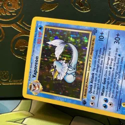 Vaporeon - 12/64 - Pokemon Jungle 1st Edition Holo Rare Card WOTC NM - Image 3