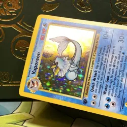Vaporeon - 12/64 - Pokemon Jungle 1st Edition Holo Rare Card WOTC NM - Image 4