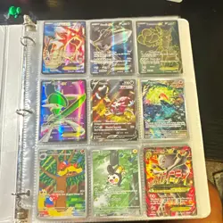 Pokemon TCG 9-Card Foil Lot EX/GX/V Gyarados EX Mewtwo EX Umbreon - Image 1