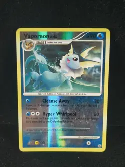 Vaporeon 34/100 Majestic Dawn Reverse Holo Pokemon Card - Image 1