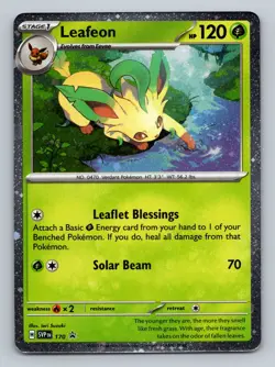 Leafeon - (Cosmos Holo) Holo Promo SV: Scarlet & Violet Promo Cards 170 NM - Image 1