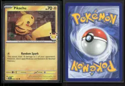 Pikachu (Cosmo Holo) 051/162 Miscellaneous Cards & Products NM/M Pokemon - Image 3