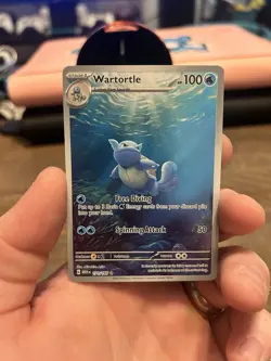 Pokemon 151 Wartortle IR 2023 Card 171/165 - Image 3