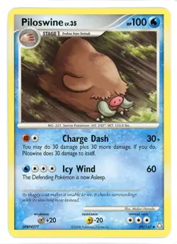Piloswine 69/146 Legends Awakened Pokemon Card - Image 1