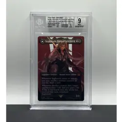 MTG Final Fantasy Sephiroth, Fabled SOLDIER #0382 Borderless Foil BGS 9 - Image 1