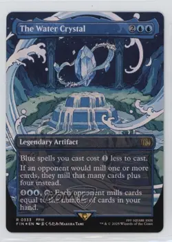 The Water Crystal (Borderless) Foil Magic: Final Fantasy FIN #0333 - Image 1