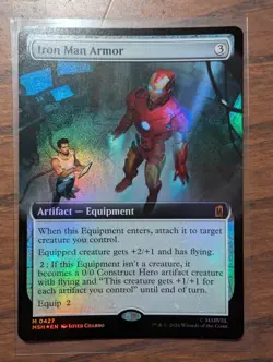 Iron Man Armor Foil - Marvel Super Heroes - Magic: The Gathering - Mythic #0248 - Image 1