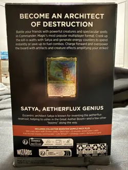 Magic: The Gathering Modern Horizons III Commander Deck Creative Energy Satya F… - Image 2