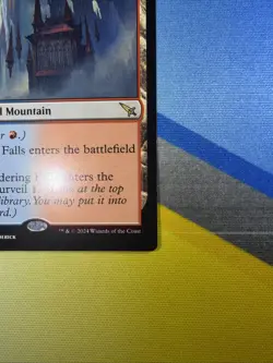 Wizards of the Coast Thundering Falls MKM Regular Rare Land Blue Red #269 EN - Image 5