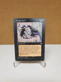Magic: The Gathering MTG Homelands Drudge Spell - Image 1