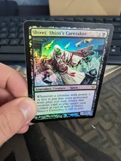 Shirei, Shizo's Caretaker - FOIL - Rare - Betrayers of Kamigawa - MP - MTG - Image 3