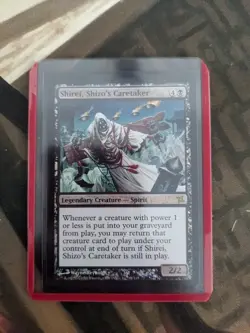 Shirei, Shizo's Caretaker - FOIL - Rare - Betrayers of Kamigawa - MP - MTG - Image 4
