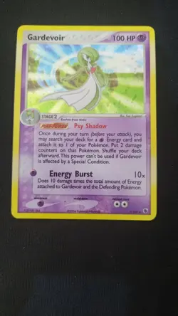 Gardevoir 7/109 Ex Battle Stadium Holo Rare MP Pokemon 2004 - Image 1