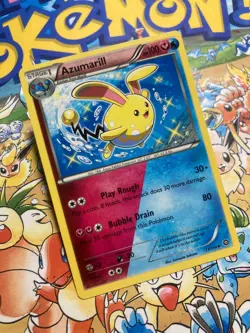 Azumarill 77/114 Uncommon Steam Siege Pokemon TCG - Image 2