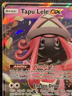 Pokemon Tapu Lele GX 60/145 Guardians Rising Ultra Rare Holo NM - Image 2