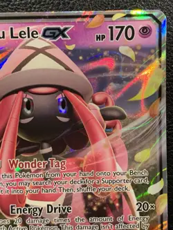 Pokemon Tapu Lele GX 60/145 Guardians Rising Ultra Rare Holo NM - Image 3