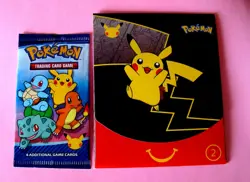 Pokemon 25th Anniversary McDonalds Special Promo Sealed Pack, # 2, Design F - Image 1