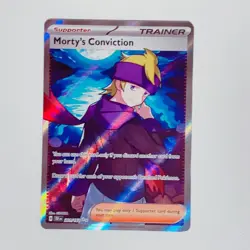 Pokemon Morty's Conviction, 201/162, Temporal Forces, Full Art - Image 1