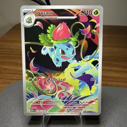 Ivysaur - 134/132 - Illustration Rare - Mega Evolution - Pokemon - NM/M - Image 1