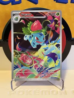 Ivysaur 134/132 Illustration Rare Mega Evolution Pokemon TCG - Image 1