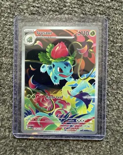 Pokemon Ivysaur 134/132 ME01 Mega Evolution Holo Illustration Rare Mashu 110 HP - Image 1