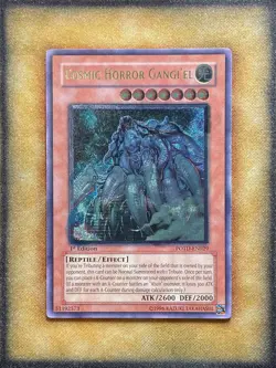 Yugioh Cosmic Horror Gangi'el POTD-EN029 Ultimate Rare 1st Ed MP - Image 1
