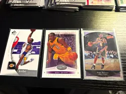 Upper Deck Kobe Bryant Lakers 2004-05 3-Card Lot SP Auth/Hot Pros/UV #38 #65 #37 - Image 1