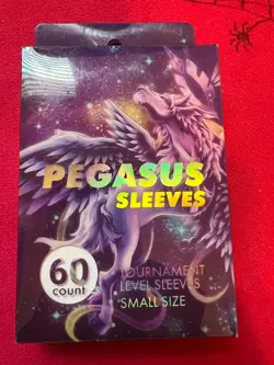 Imperium Duelist Pegasus Sleeves (White) Small Size 60 CT - Yu-Gi-Oh! TCG - Image 1