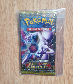 Sealed Pokemon TCG Black & White Next Destinies Booster Pack Mewtwo - Image 1